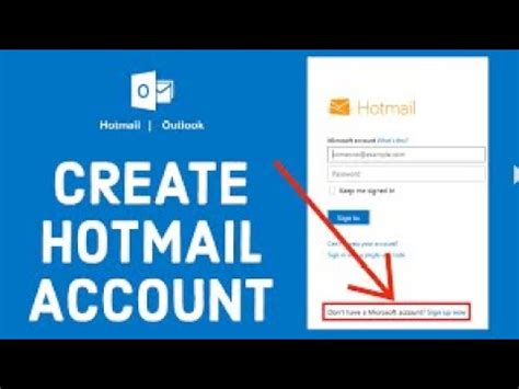 How to Create a Hotmail Account: 2 Easy Methods .